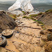 Identifying landslide threats using hydrological predictors